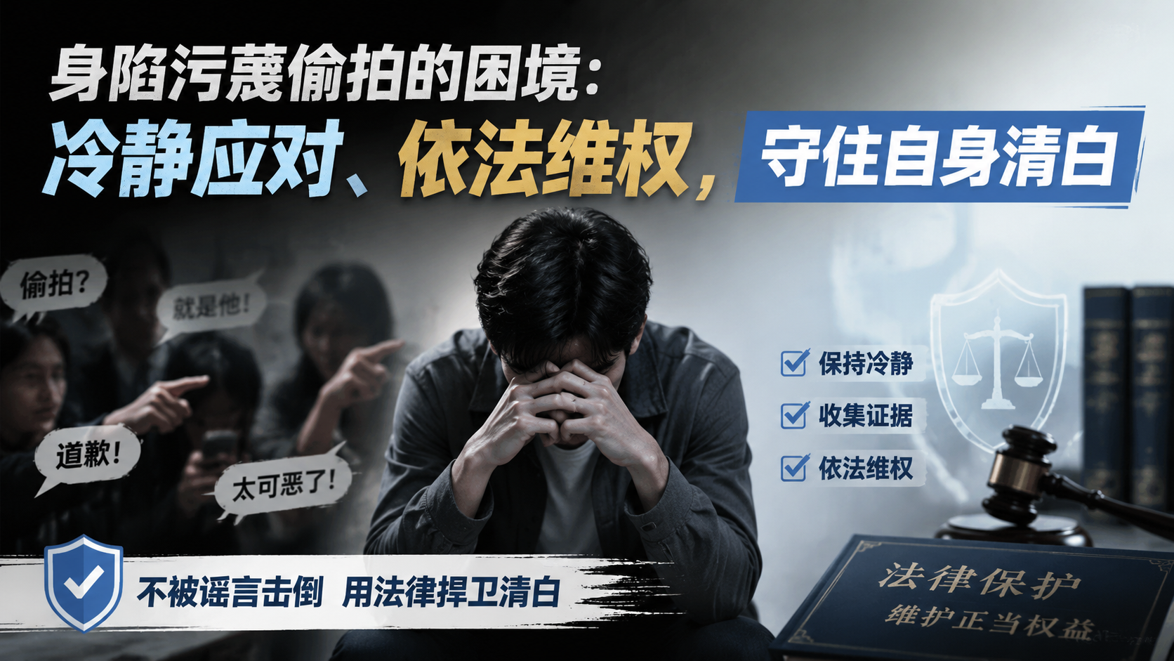 身陷污蔑偷拍的困境:冷静应对、依法维权,守住自身清白-玲鸟资源网-玲鸟网络官方社区
